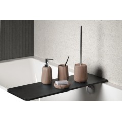 Gedy - MARIKA WC štětka na postavení, tortora MK3352