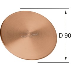 Příslušenství ke dřezům Villeroy & Boch - krytka odpadu 96241504, bronz 96241504