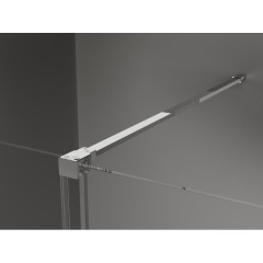 MEXEN - Velar posuvné sprchové dveře Walk-in 100, transparent, chrom 871-100-000-03-01