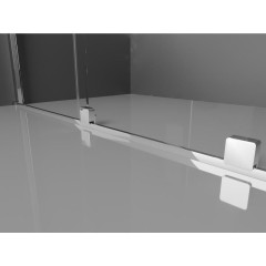 MEXEN - Velar posuvné sprchové dveře Walk-in 110, transparent, chrom 871-110-000-03-01