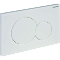 GEBERIT - Sigma01 Ovládací tlačítko splachování, alpská bílá 115.770.11.5