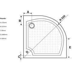 GELCO - Sprchová vanička VIVA GV559 900x900 profilovaná GV559