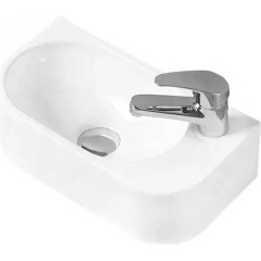 MEXEN - Viera umyvadlo na desku vlevo 40x21cm bílá 21274000L