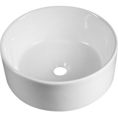 AQUALINE - Keramické umyvadlo na desku, Ø 40cm, bílá 40150