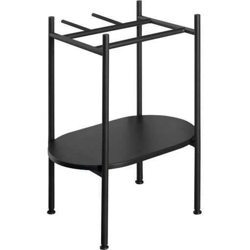 SAPHO - PUNO podstavec pod umyvadlo 400x820x360, černá SKA570-2