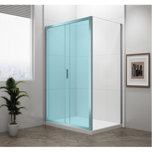 POLYSAN - EASY boční stěna 900, čiré sklo EL3315