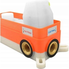 REA - Sprchový set pod omítku Lungo růžovězlatý + box REA-P4111