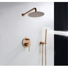 REA - Sprchový set pod omítku Lungo růžovězlatý + box REA-P4111