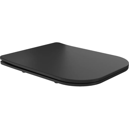MEXEN - TEO (0801) WC sedátko Soft Close, slim, černá mat 39060185