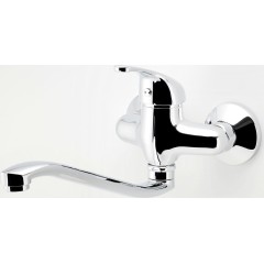 NOVASERVIS - Dřezová umyvadlová baterie 100 mm Titania Iris chrom 92074,0