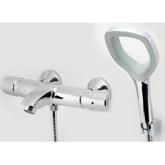 NOVASERVIS - Vanová baterie termostatická s přísl. Metalia ECO+ chrom 57921,0E
