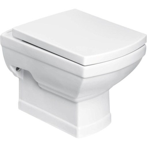 KERRA - Závěsné WC mísa Kleopatra 16 (s deskou) 5907548105349