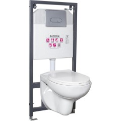 KERRA - Instalační set WC Doris/Pacific CHR 5907548115829