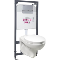 KERRA - Instalační set WC Doris/Adriatic CHR 5907548117922