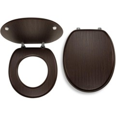 NOVASERVIS - Sedátko dýhované wenge MDF WC/WENGE