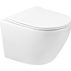 KERRA - Instalační set WC Kasos + tlačítko Adriatic (chrom) 5907548118103