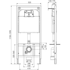 KERRA - Instalační set WC Doris/Pacific WH 5907548117939