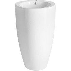 AQUALINE - Keramické umyvadlo volně stojící, 50x84cm, bílá VS701