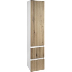 AQUALINE - PANEDA STRIP skříňka vysoká 35x165x31cm, levá/pravá, dub emporio PN265