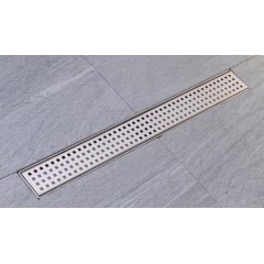 GELCO - MANUS QUADRO nerezový sprchový kanálek 850x130x55 GMQ34 GMQ34