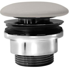 GSI umyvadlová výpust 5/4“, neuzavíratelná, keramická zátka, 5-65, creta mat PVC08