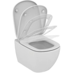AKCE/SET - CERSANIT předstěnový instalační systém bez tlačítka + WC Ideal Standard Tesi se sedátkem SoftClose, AquaBlade  K97-526 X TE1