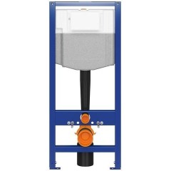 AKCE/SET - CERSANIT předstěnový instalační systém bez tlačítka + WC INVENA PAROS  + SEDÁTKO K97-526 X RO1