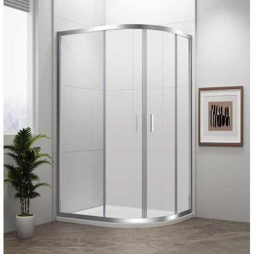 POLYSAN - EASY čtvrtkruhová sprchová zástěna 1200x800, L/R, čiré sklo EL2315