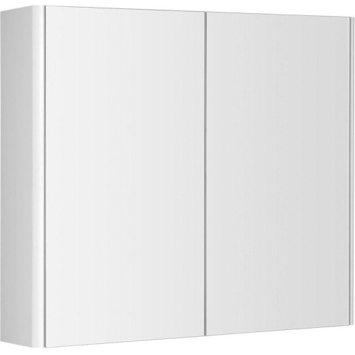 AQUALINE - DENEB galerka 80x70x18cm, bílá mat DN080