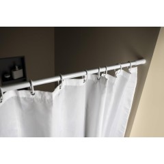 AQUALINE - Teleskopická rozpěrná tyč 70-120cm, hliník, bílá TC120