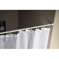 AQUALINE - Teleskopická rozpěrná tyč 63-105cm, bílá 4051