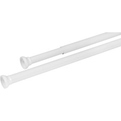 AQUALINE - Teleskopická rozpěrná tyč 118-215cm, bílá 4061
