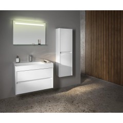 SAPHO - NIRONA skříňka vysoká 35x140x30cm, 2x dvířka, levá/pravá, dub Sherwood NR350-1515