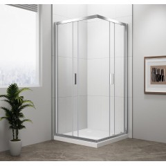 POLYSAN - EASY čtvercová sprchová zástěna 800x800, čiré sklo EL5215
