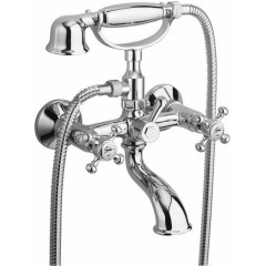 SAPHO - ANTEA nástěnná vanová baterie kompletní, chrom 3011