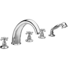 SAPHO - ANTEA pětiprvková baterie na okraj vany, chrom 3311