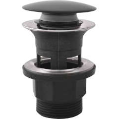 RAV Slezák - Výpusť umyvadlová CLICK-CLACK 5/4", Černá - matná MD0808CMAT MD0808CMAT