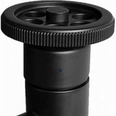 Laveo - Muro - stojánková bidetová baterie s výpustí, černá BAU_732D