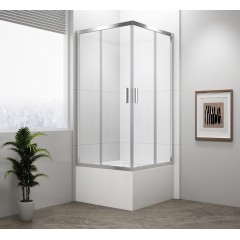 POLYSAN - CARMEN hluboká sprchová vanička, čtverec 90x90x30cm, bílá 29611