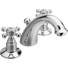 SAPHO - ANTEA tříprvková umyvadlová baterie s výpustí, chrom 3021