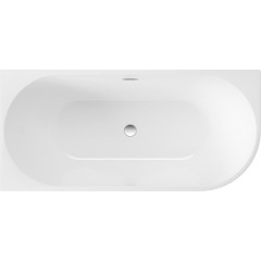 DEANTE - Silia bílá Akrylátová vana, rohová/volně stojící, levá - 150 cm KDS_015L