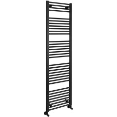 AQUALINE - DIRECT otopné těleso s bočním připojením 450x1680, černá mat ILR64B