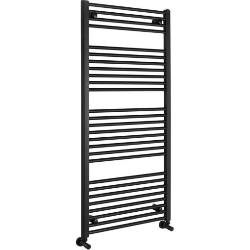 AQUALINE - DIRECT otopné těleso s bočním připojením 600x1320, černá mat ILR36B