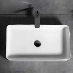 REA - Umyvadlo na desku Denis 61,5x35 bílé REA-U4800