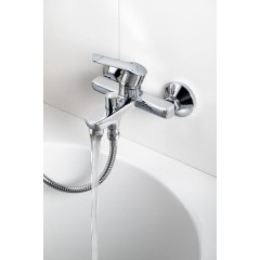 Bruckner - BARON nástěnná vanová baterie, chrom 612.010.1