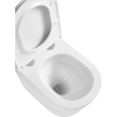 INVENA - Závěsná WC mísa LIMNOS /VÍROVÉ SPLACH/, včetně soft/close sedátka CE-93-001-L
