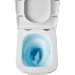 INVENA - Závěsná WC mísa FLORINA /VÍROVÉ SPLACH/, včetně soft/close sedátka CE-94-001-L