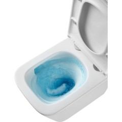 INVENA - Závěsná WC mísa FLORINA /VÍROVÉ SPLACH/, včetně soft/close sedátka CE-94-001-L