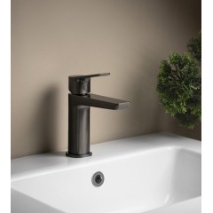 AQUALINE - FLERY stojánková umyvadlová baterie, gun metal FY002GM