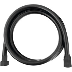 SAPHO - SOFTFLEX plastová sprchová hadice, 150cm, černá mat 1208-17